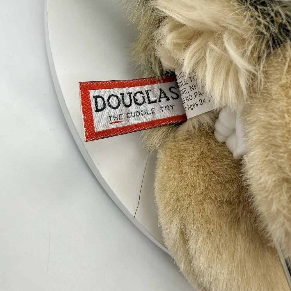 Douglas Cuddle Toys‎ Tyson Wolf Plush #1836 2012 Stuffed Animal Retired 14